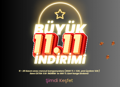Büyük kasım indirimleri